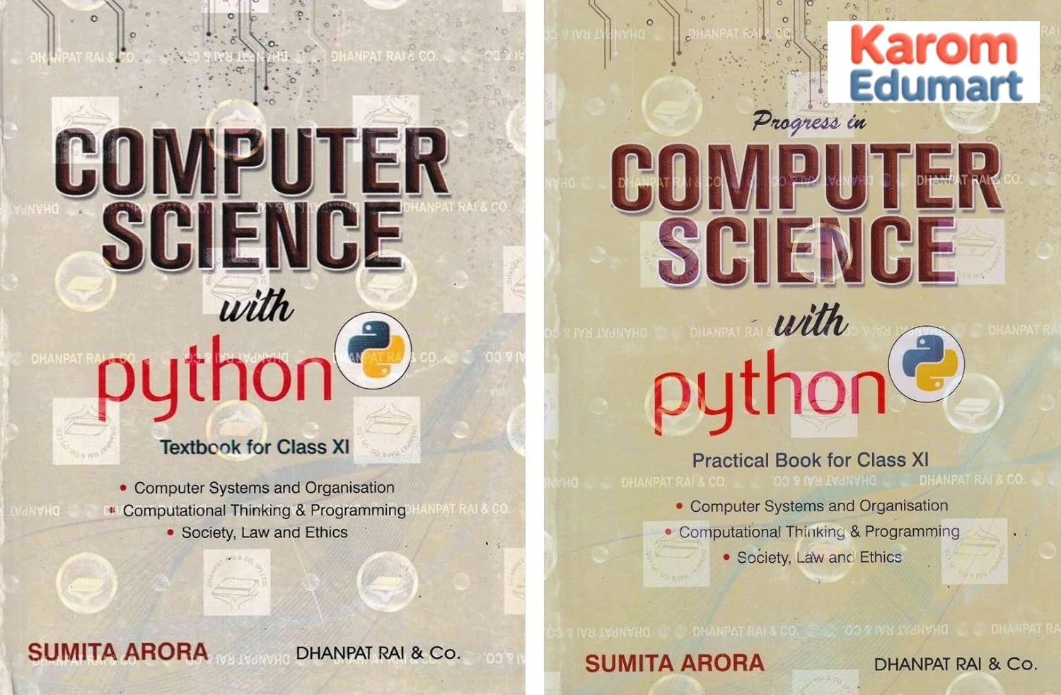 Computer Science With Python Textbok And Practical Book For Class 11 th ...